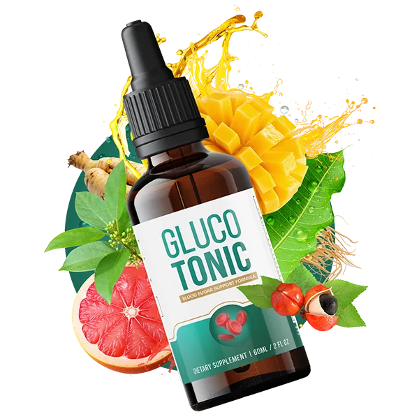 GlucoTonic Blood Sugar Support Liquid Drops 60ml